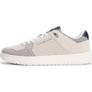 Suede Mixed Texture Lightweight Basketball Trainers