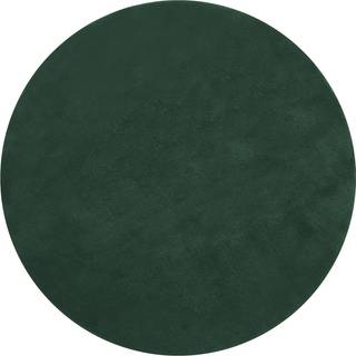 Kortluvet tæppe Soft Zone - grøn,Ø 120 cm