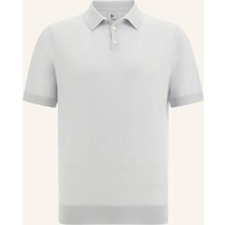 BOGGI MILANO Herren Polo-Shirt grün meliert - grün
