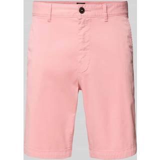 BOSS Orange Herren Shorts rosa Slim Fit