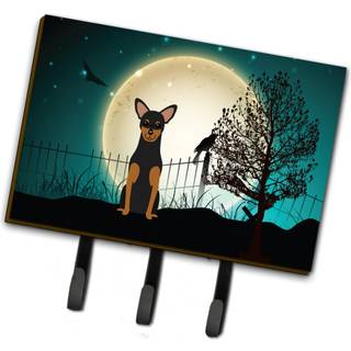 """" Caroline's Treasures Halloween Scary Manchester Terrier Leash eller Key Holder BB2218TH68 Triple """"