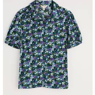 Seasalt Cornwall Seasalt Cornwall Teal Blue Embrace Short Sleeve Shirt