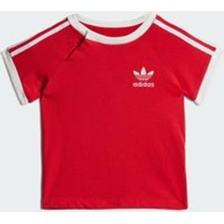 3-Stripes-T-shirt til børn - Better Scarlet - 104
