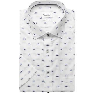 COMFORT FIT Shirt in blue patterned