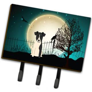 """" Caroline's Treasures Halloween Scary Smooth Fox Terrier Leash eller Key Holder BB2288TH68 Triple Multicolor """"