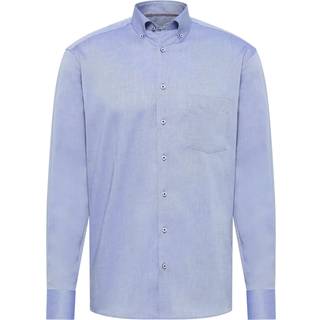 MODERN FIT Shirt in royal blue plain