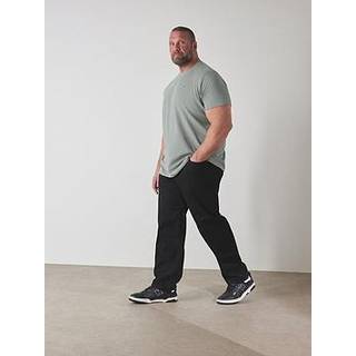 BadRhino Big & Tall BadRhino Big & Tall Black Loose Fit Stretch Jeans