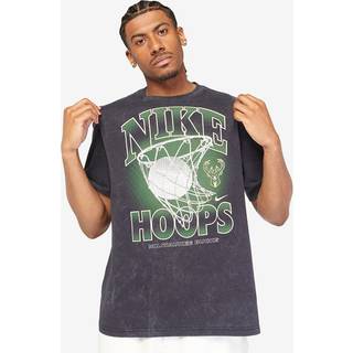 Milwaukee Bucks Courtside Nike NBA Max90-T-shirt til mænd - sort