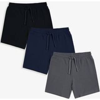 Threadbare Vaflet Teksturerede Lounge 100% Bomuldsshorts 3 Pakkemedium