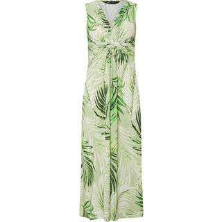 M & Co M & Co Green Petite Twist Front Sleeveless Maxi Dress