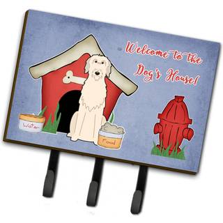 """" Caroline's Treasures Dog House Collection Irish Wolfhound Leash eller Key Holder BB2819TH68 Triple Multicolor """"