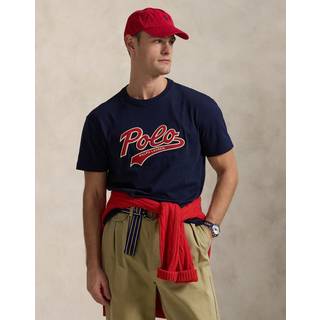 Ralph Lauren Crew Neck Logo T Shirt Navy