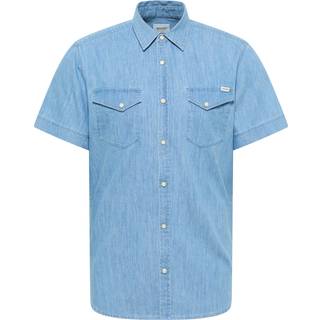 MUSTANG Herren Hemden blau