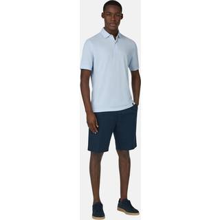 BOGGI MILANO Herren Polo-Shirt blau