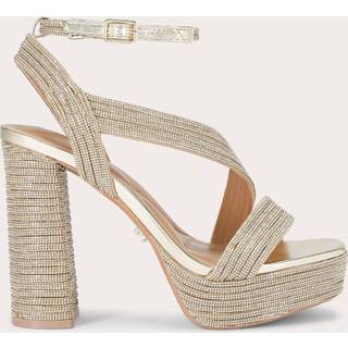 Carvela Carvela Gold Gala Platform Jewel Sandals