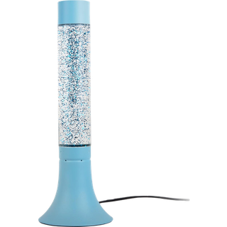 Leitmotiv Astro Glitter bordlampe Ø13cm blå
