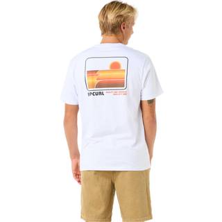 Rip Curl Surf Revival Stacked T-shirt - S - white