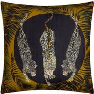Paoletti Paoletti Black or Gold Leopardis Trio Outdoor Polyester Cushion
