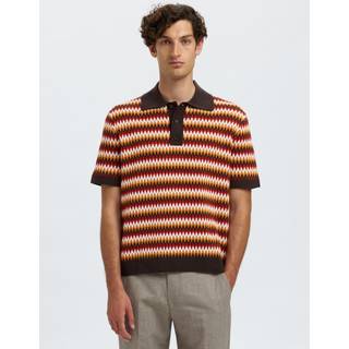 Kortærmet Strikket Poloshirt