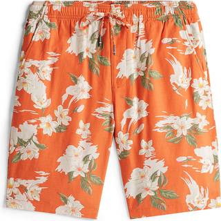 Tommy Hilfiger Tommy Hilfiger Orange Washed Cotton Shorts
