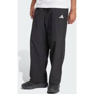 adidas adidas Black Small Essential Logo Woven Open Hem Joggers