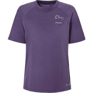Vaude Women's Cyclist Casual Shirt T-shirt Damer størrelse 40 farve lilla