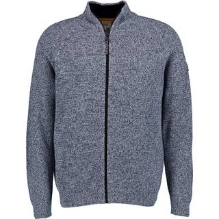 camel active Herren Cardigan grau Gemustert