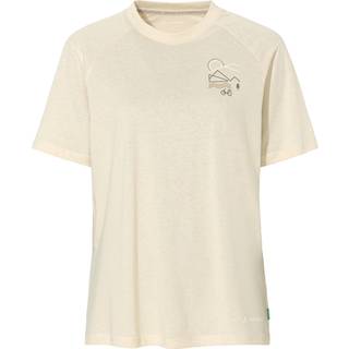 Vaude Women's Cyclist Casual Shirt T-shirt Damer størrelse 44 farve beige
