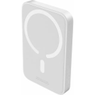 Baseus Magnetic Mini Air PPCXM06A 6000mAh 20W Power Bank with Simple Series USB-C Cable - White Powerbank - Hvid - 6000 mAh