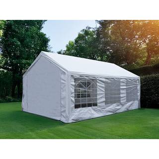 Partytelt Festtelt Basic 4x6m PE 500, Hvid