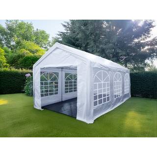 Partytelt Festtelt Basic 3x6m PE 500, Hvid