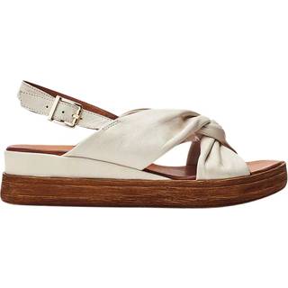 Moda in Pelle Kalmia Twisted Feature Læder Kilehæle Sandalereu42