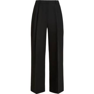 Tommy Hilfiger Tommy Hilfiger Black Linen Mix Relaxed Straight Trousers