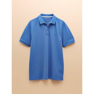Joules Joules Woody Light Blue Cotton Pique Polo Shirt