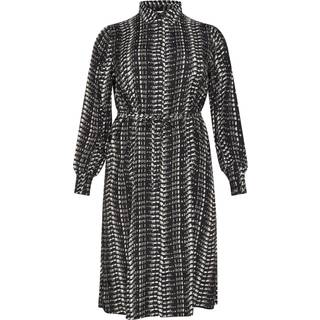Kaffe Curve KCalicia Kjole - Sort - Str 50 - Damer