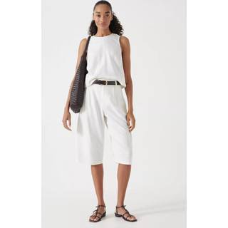 Hush Hush Hør Blend Lya Bermuda Shorts - EU 38 Kort (UK 10 S)