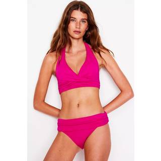 Boden Boden Pink Levanzo Fold Bikini Bottoms