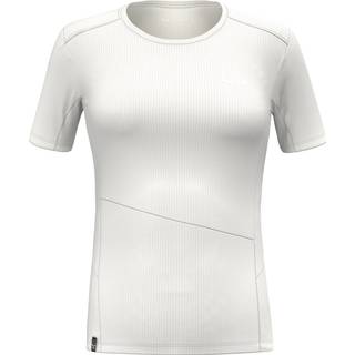 Salewa Women's Puez Sporty Dry T-Shirt Funktionsshirt Damer størrelse 32 farve hvid/grå