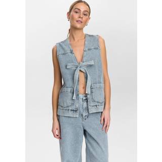 NÜMPH - Nubrooklyn Vest - Light Blue Bleach - 38 - Blazer