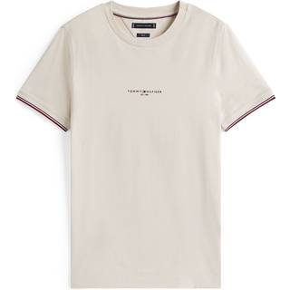 Tommy Hilfiger Tipped T Shirt Beige