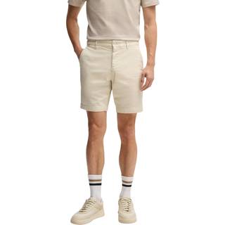 BOSS Black Herren Shorts beige Slim Fit