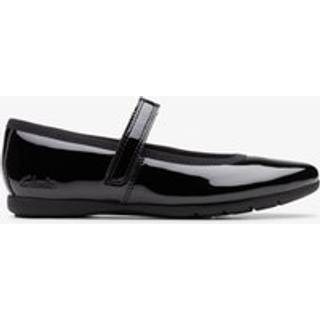 Clarks Clarks Black Leather Standard Fit (F) Dance Wish Mary-Jane Shoes