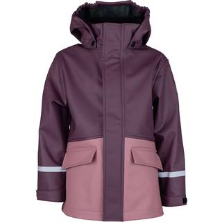 Lindberg Kids' Vestby Rain Jacket Fleece Purple/rose, 130