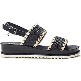 Moda in Pelle Moda in Pelle Kyraa Raffia Double Strap Sandaler