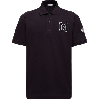 Moncler Moncler Archive Logo Polo Navy
