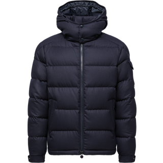Moncler Montgenevre Flannel Down Jacket Navy