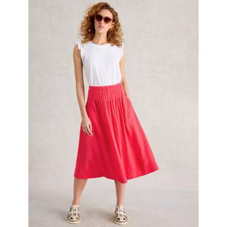 White Stuff White Stuff Pink Charlotte Midi Skirt