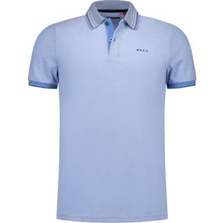 N.Z.A. Herren Polo-Shirt blau