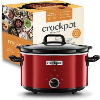 Crock-Pot SCV400RD gryde 3,5 L Sort, Rød