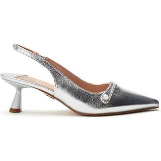Moda in Pelle Moda in Pelle Godal Pointed Heel Shoes With Front Strap And Pearl Trim - eu41